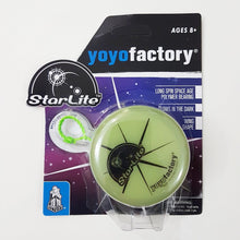 Load image into Gallery viewer, YoYo Factory Spinstar- Starlite Glow in the Dark - product photo 1
